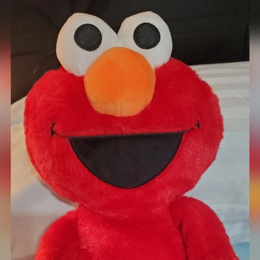 Sesame Street bright red
